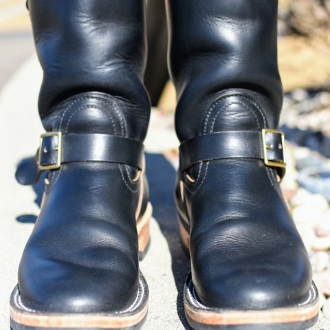 Nicks StationMaster in Horween Black Chromexcel