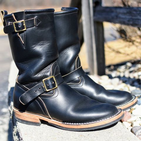 Nicks StationMaster in Horween Black Chromexcel