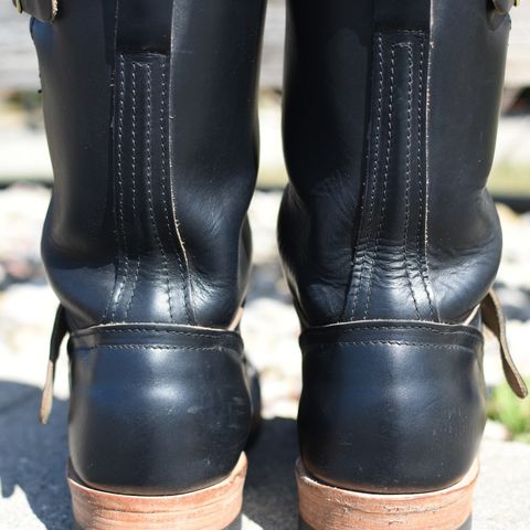 Nicks StationMaster in Horween Black Chromexcel