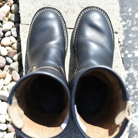 Nicks StationMaster in Horween Black Chromexcel