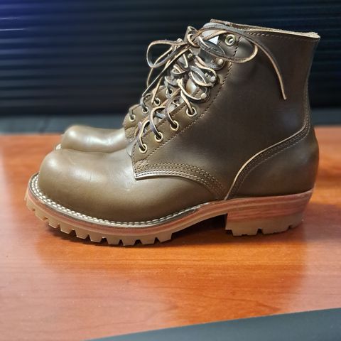 Nicks Prospector in Horween Olive Chromexcel