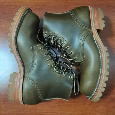 Nicks Prospector in Horween Olive Chromexcel