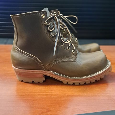 Nicks Prospector in Horween Olive Chromexcel