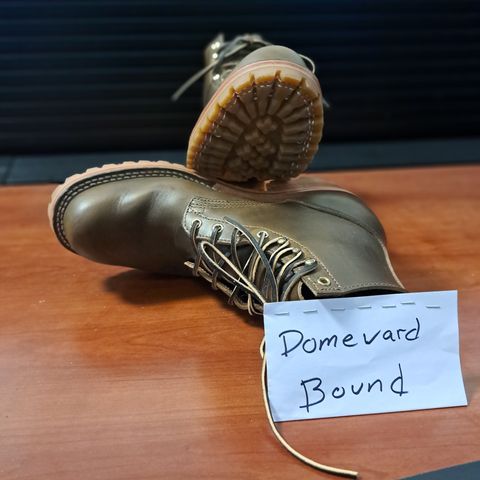 Nicks Prospector in Horween Olive Chromexcel