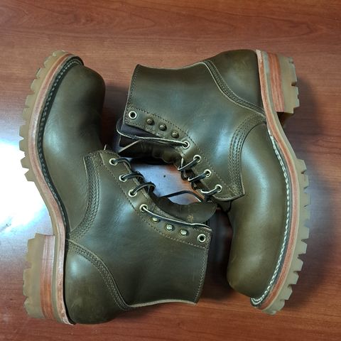 Nicks Prospector in Horween Olive Chromexcel