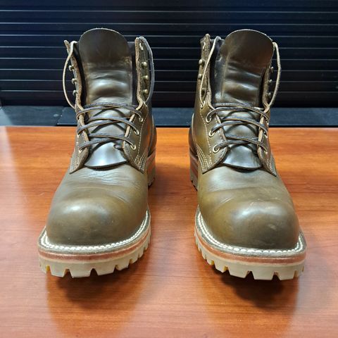Nicks Prospector in Horween Olive Chromexcel