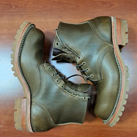 Nicks Prospector in Horween Olive Chromexcel