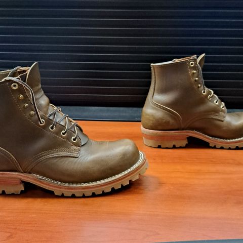 Nicks Prospector in Horween Olive Chromexcel