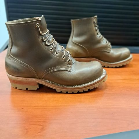 View photo of Nicks Prospector in Horween Olive Chromexcel