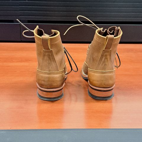 Nicks Lace To Toe in Horween Orange Predator