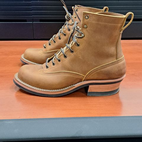 Nicks Lace To Toe in Horween Orange Predator
