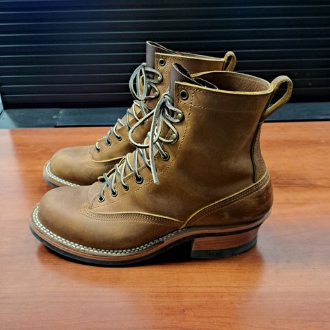 Nicks Lace To Toe in Horween Orange Predator