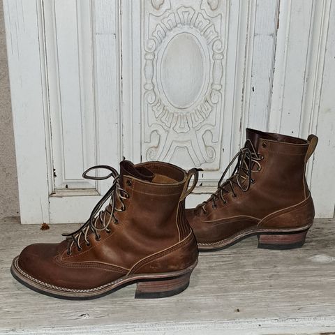 Nicks Lace To Toe in Horween Orange Predator