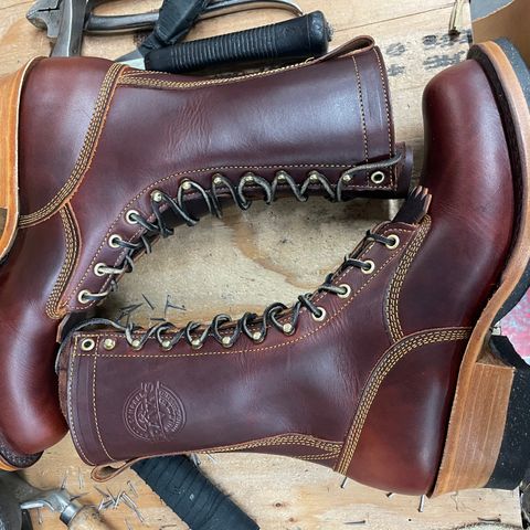 Search result thumbnail of Frank's Boots Wilson in Wickett & Craig Chestnut Oiled Latigo