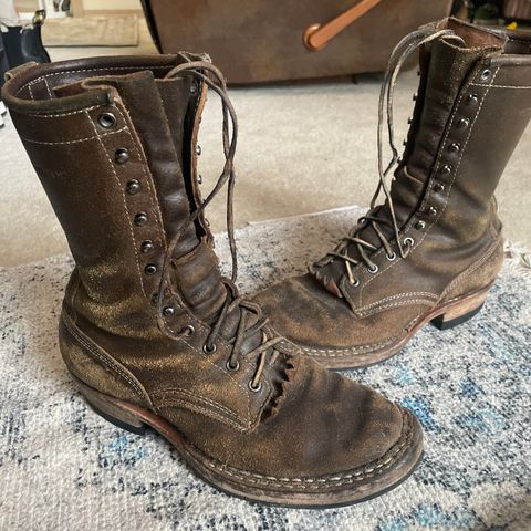 View photo of White's Smokejumper in Horween Olive Waxed Flesh