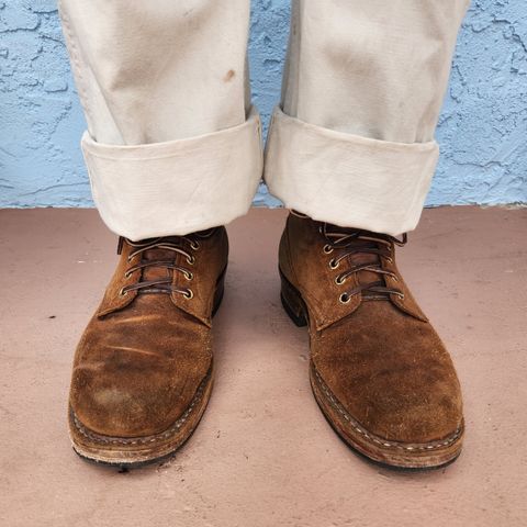 View photo of White's Bounty Hunter in Seidel Distressed Roughout