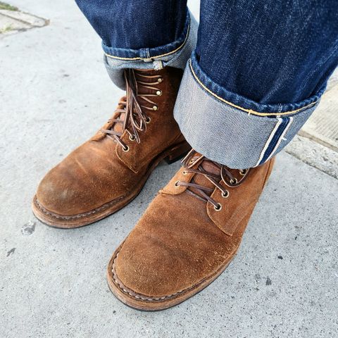 View photo of White's Bounty Hunter in Seidel Distressed Roughout