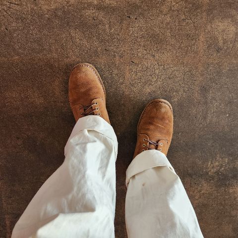 View photo of White's Bounty Hunter in Seidel Distressed Roughout