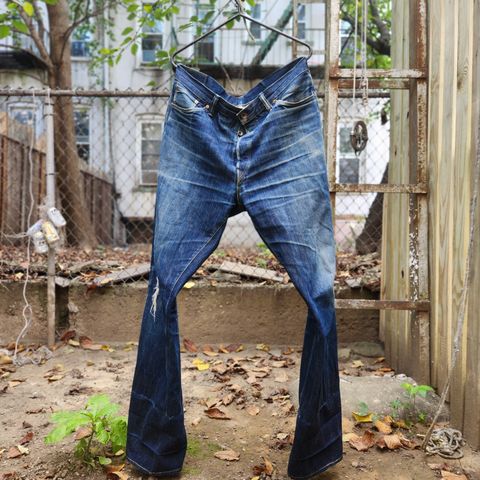 Search result thumbnail of Roy R01 "Indigo Lovers" in 13.5 oz Blackseed Cone Mills Selvedge Denim