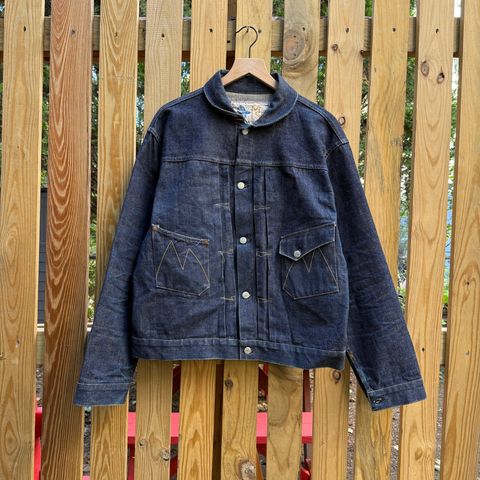 Mister Freedom Ranch Blouse in Okinawa 301 14oz 80% Sugarcane 20% Cotton