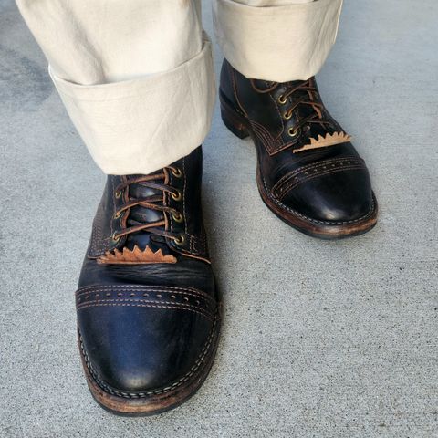 Search result thumbnail of Wesco Hendrik in Horween Black Chromexcel Horsehide