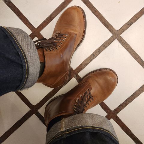 Julian Boots Madison in Horween Bourbon Shell Cordovan