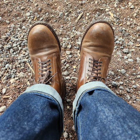 Julian Boots Madison in Horween Bourbon Shell Cordovan