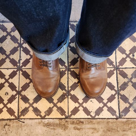 Julian Boots Madison in Horween Bourbon Shell Cordovan