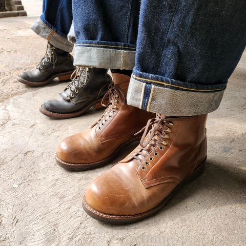 Julian Boots Madison in Horween Bourbon Shell Cordovan