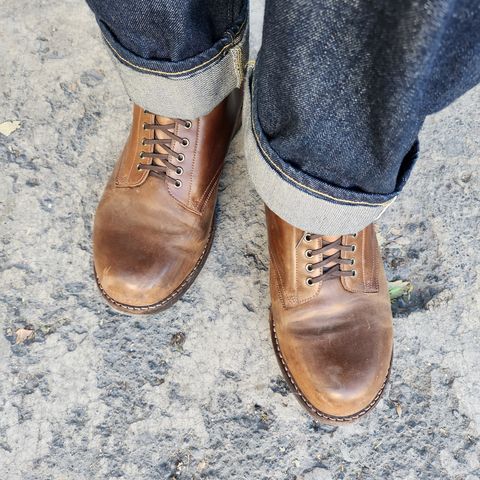 Julian Boots Madison in Horween Bourbon Shell Cordovan