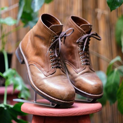 Julian Boots Madison in Horween Bourbon Shell Cordovan