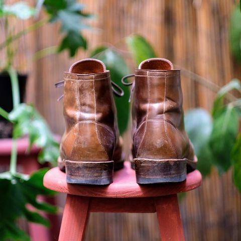 Julian Boots Madison in Horween Bourbon Shell Cordovan