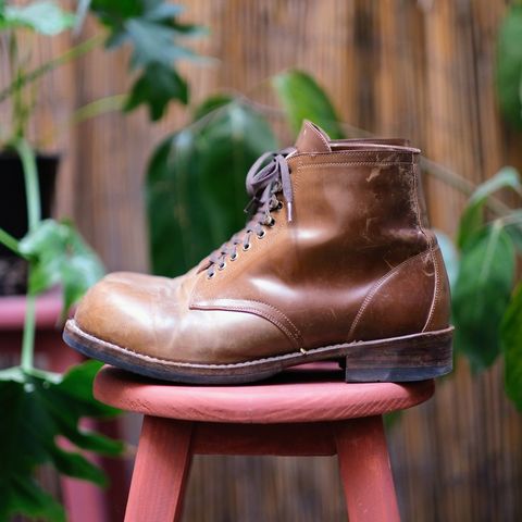Julian Boots Madison in Horween Bourbon Shell Cordovan