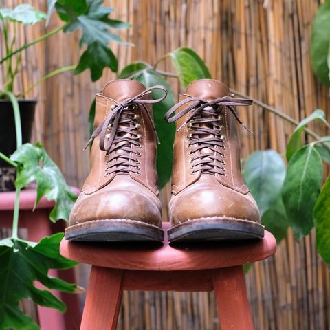 Julian Boots Madison in Horween Bourbon Shell Cordovan