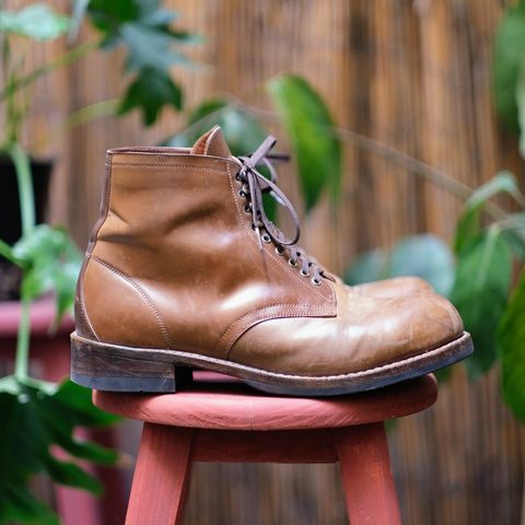 Julian Boots Madison in Horween Bourbon Shell Cordovan