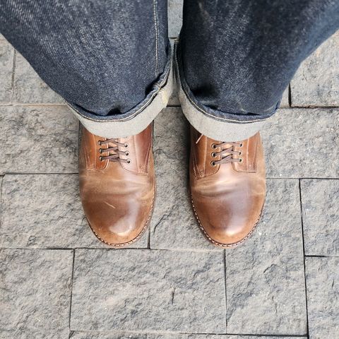 Julian Boots Madison in Horween Bourbon Shell Cordovan
