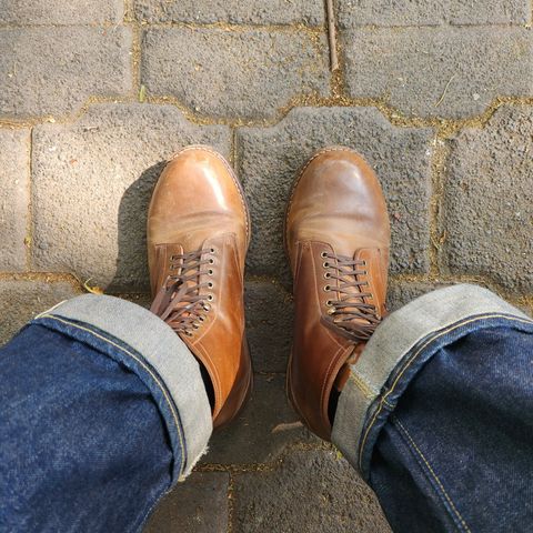 Julian Boots Madison in Horween Bourbon Shell Cordovan