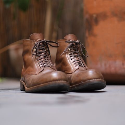 Julian Boots Madison in Horween Bourbon Shell Cordovan