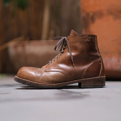 Julian Boots Madison in Horween Bourbon Shell Cordovan