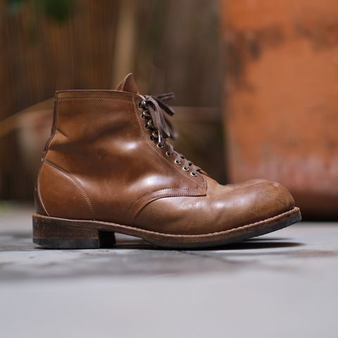 Julian Boots Madison in Horween Bourbon Shell Cordovan