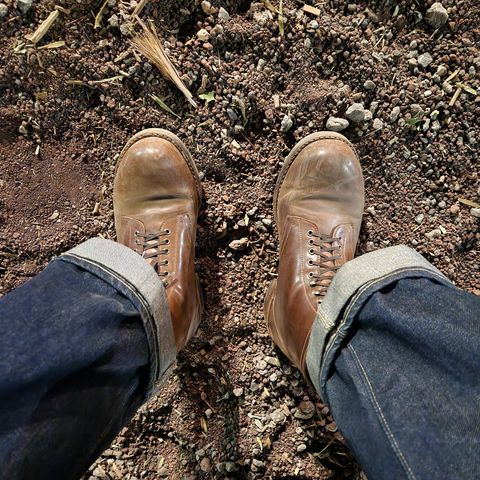 Julian Boots Madison in Horween Bourbon Shell Cordovan