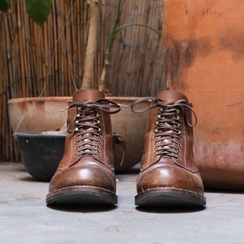 Search result thumbnail of Julian Boots Madison in Horween Bourbon Shell Cordovan