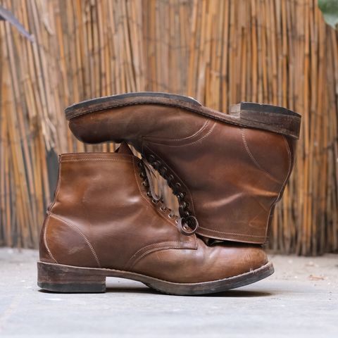 View photo of Julian Boots Madison in Horween Bourbon Shell Cordovan