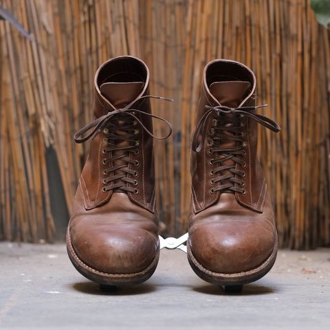 View photo of Julian Boots Madison in Horween Bourbon Shell Cordovan