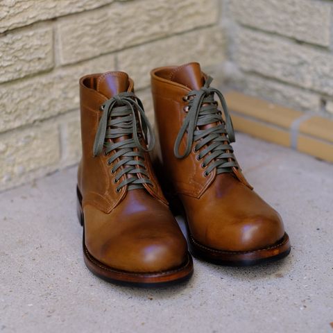 Julian Boots Madison in Horween Bourbon Shell Cordovan
