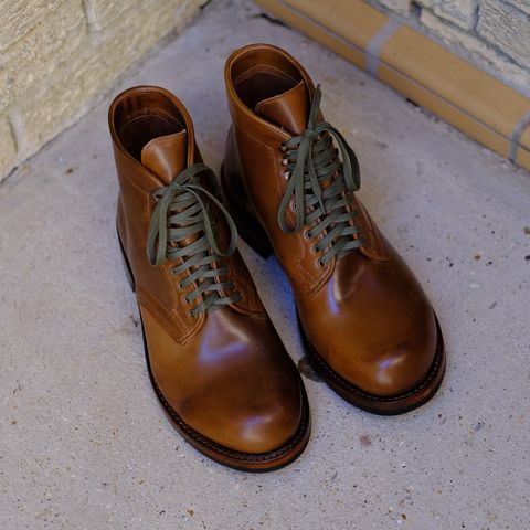 Julian Boots Madison in Horween Bourbon Shell Cordovan