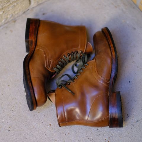 Julian Boots Madison in Horween Bourbon Shell Cordovan
