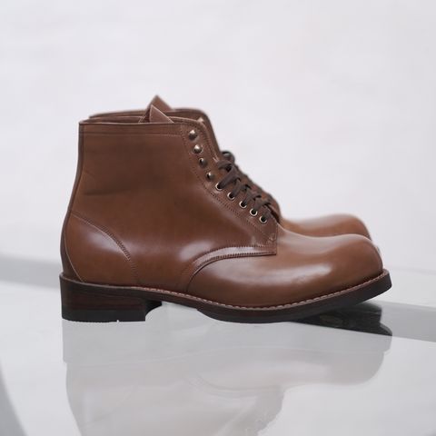 Julian Boots Madison in Horween Bourbon Shell Cordovan