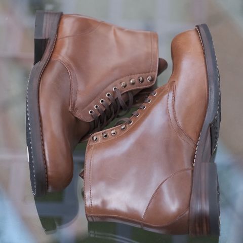 Julian Boots Madison in Horween Bourbon Shell Cordovan