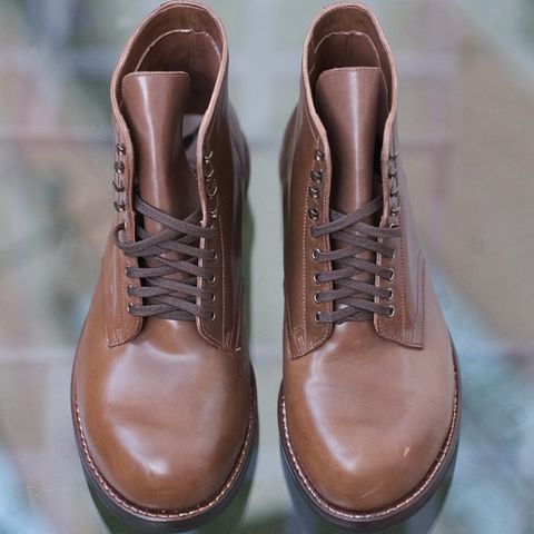 Julian Boots Madison in Horween Bourbon Shell Cordovan